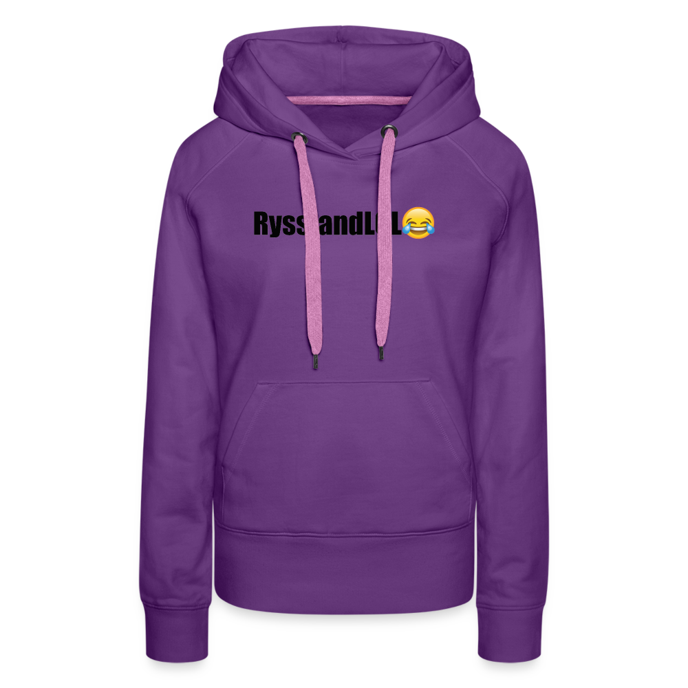 RysslandLOL (Premiumluvtröja dam-edition) - lila