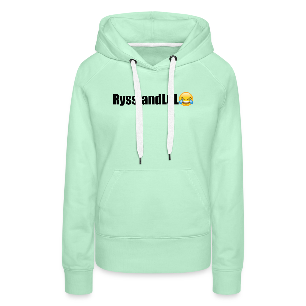 RysslandLOL (Premiumluvtröja dam-edition) - ljus mintgrön