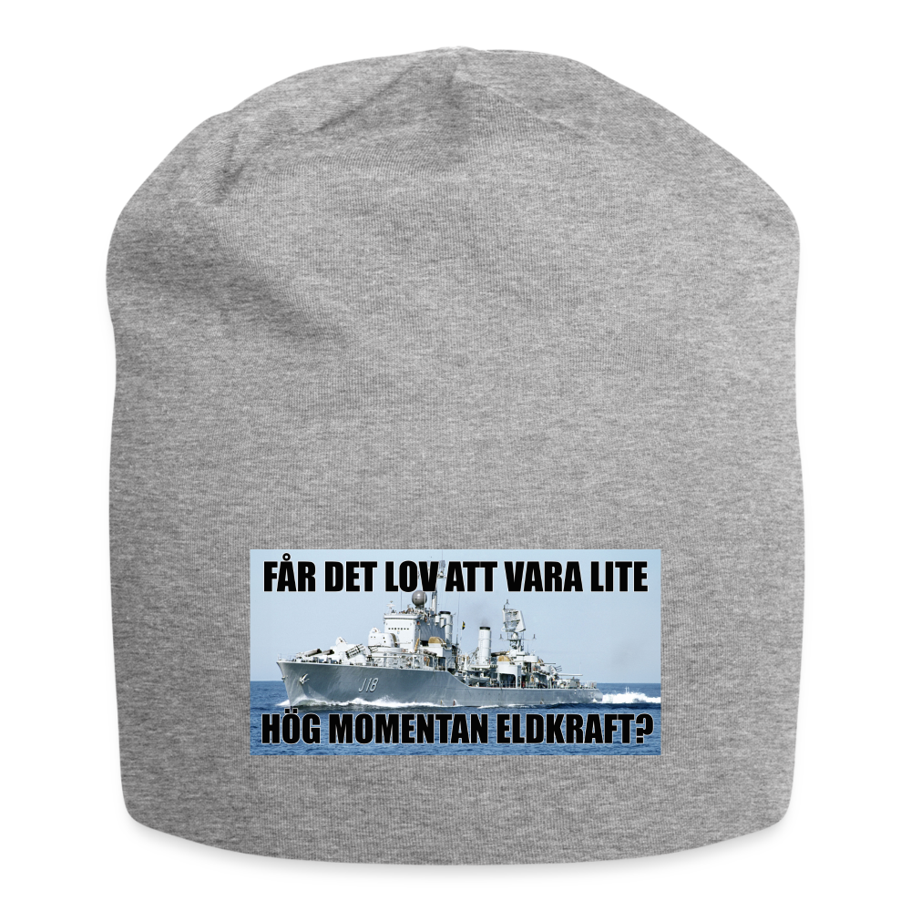 Får det lov att vara lite hög momentan eldkraft? – Halland (Jerseymössa-edition) - gråmelerad