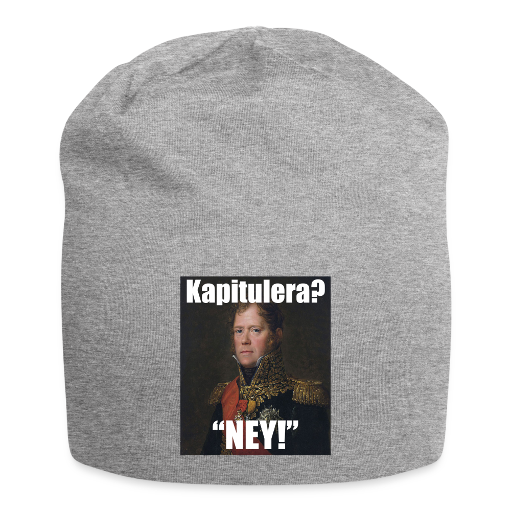 Kapitulera? Ney! (Jerseymössa-edition) - gråmelerad