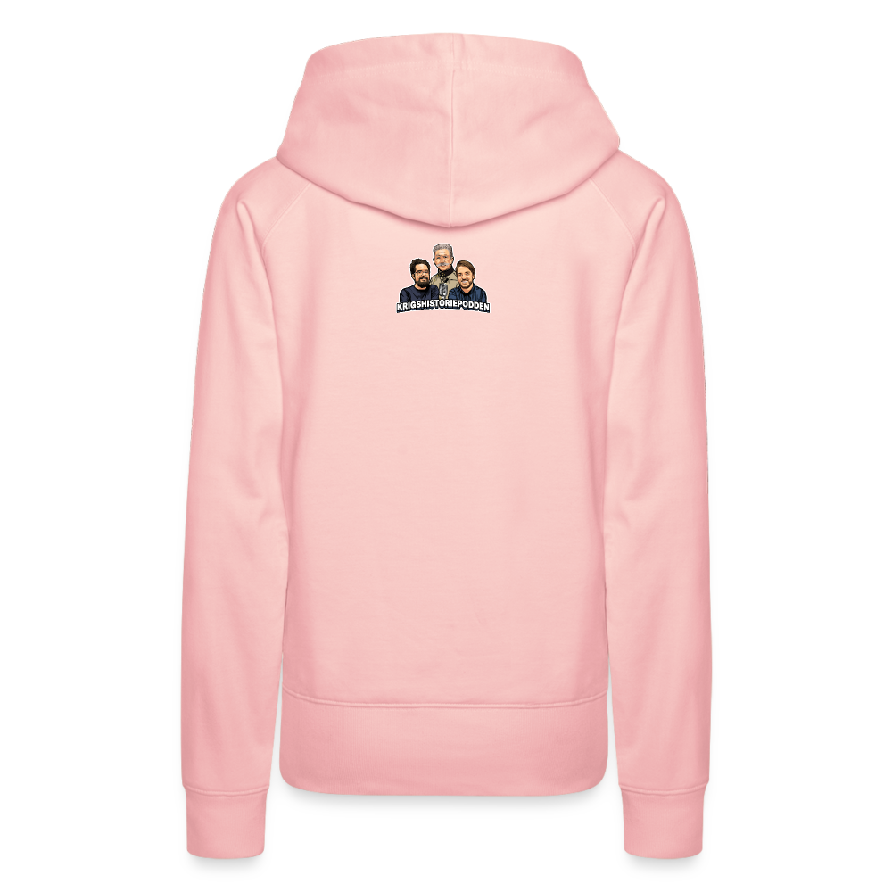 Kapitulera? Ney! (premiumluvtröja dam-edition) - kristallrosa