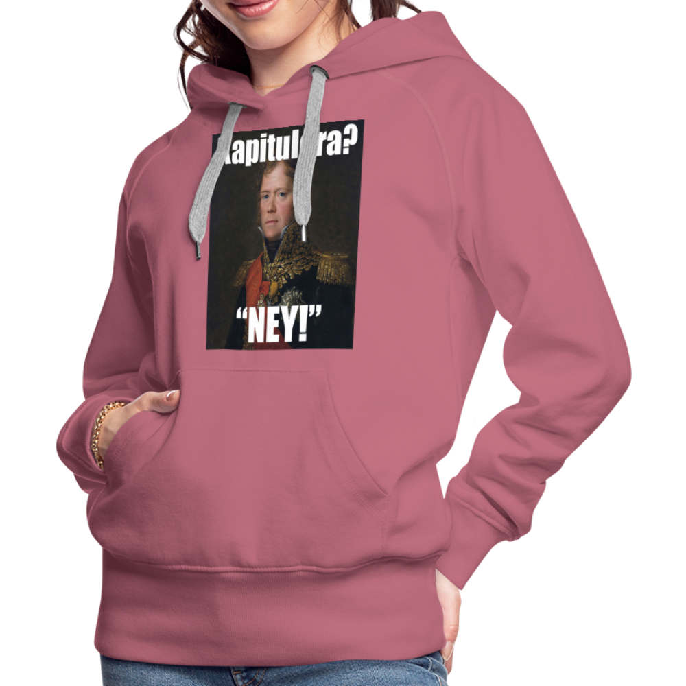 Kapitulera? Ney! (premiumluvtröja dam-edition) - malva