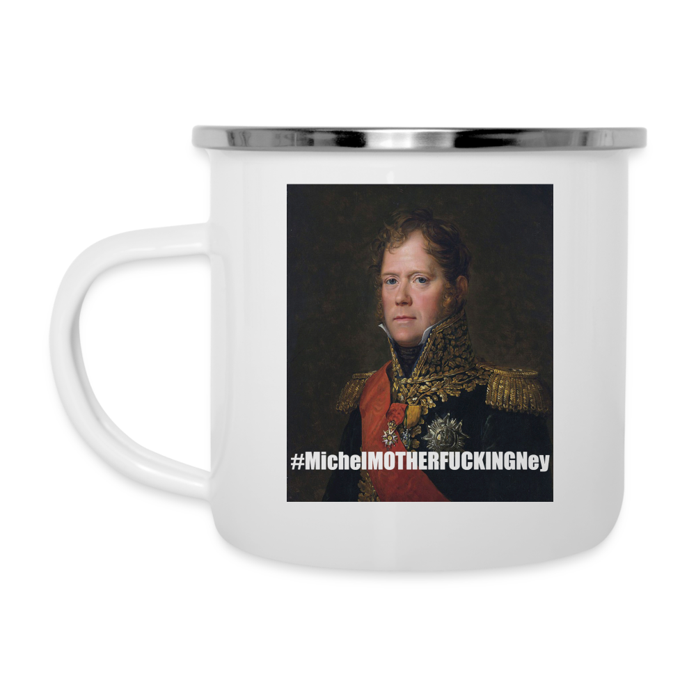 MichelMOTHERFUCKINGNey (emaljmugg-edition) - vit