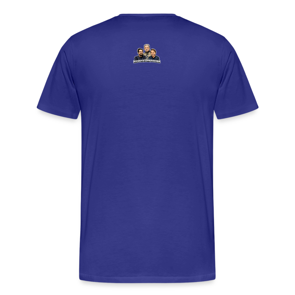 MichelMOTHERFUCKINGNey (ekologisk premium-T-shirt herr-edition) - kungsblå