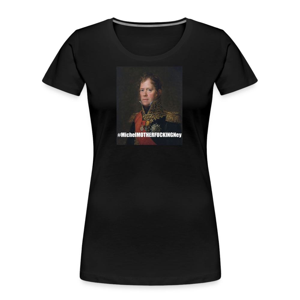 Ekologisk premium-T-shirt dam - svart