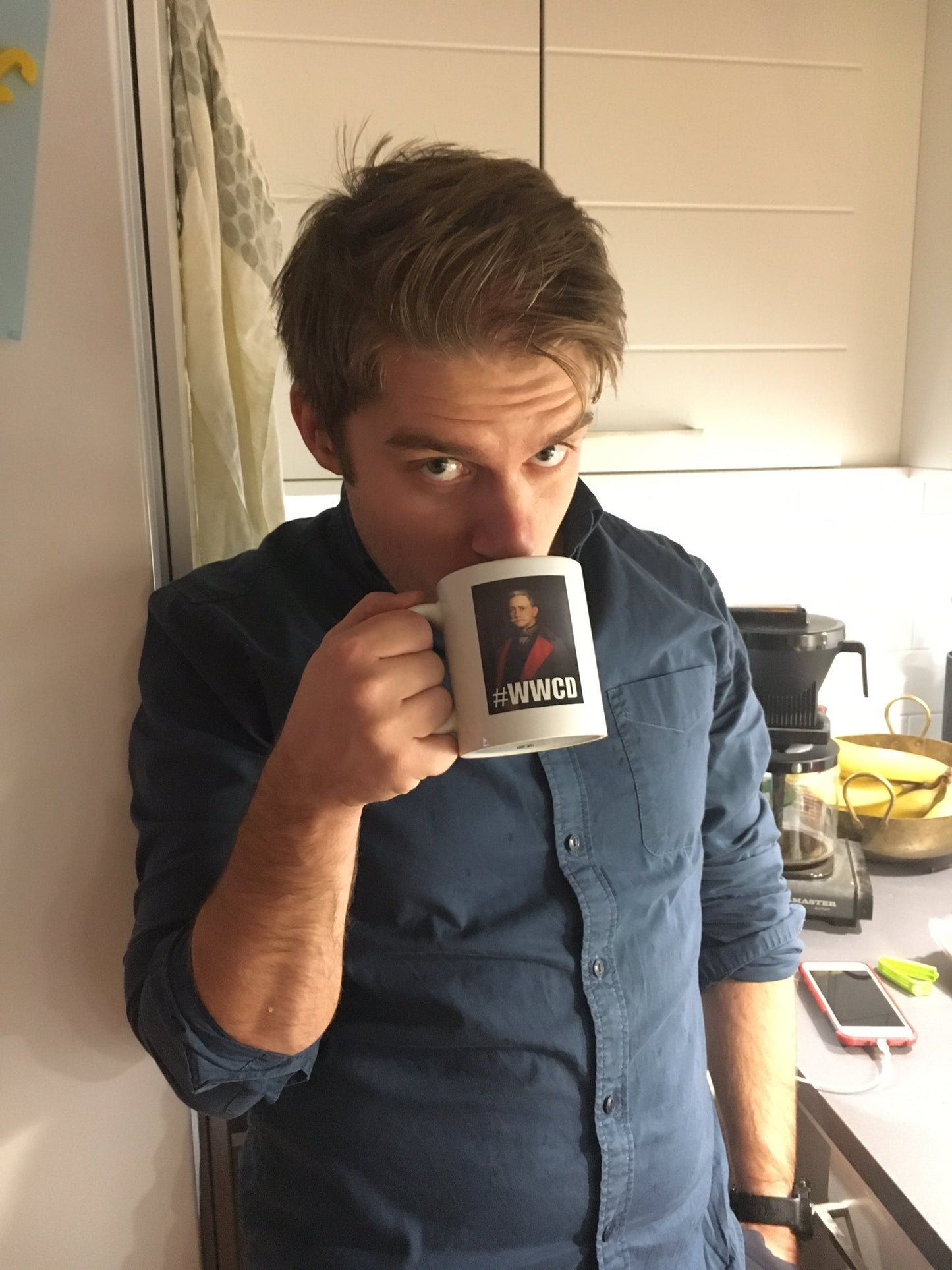 Conrads egna mugg! #WWCD