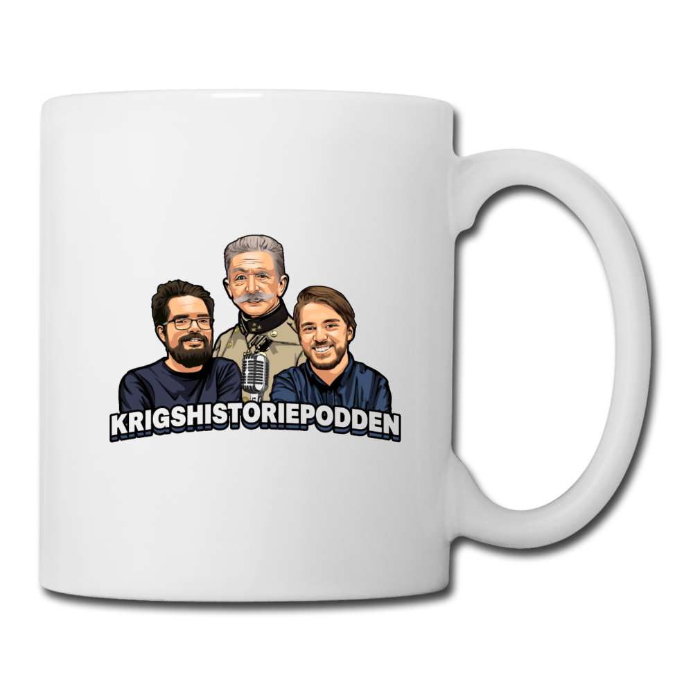 Conrads egna mugg! #WWCD - vit