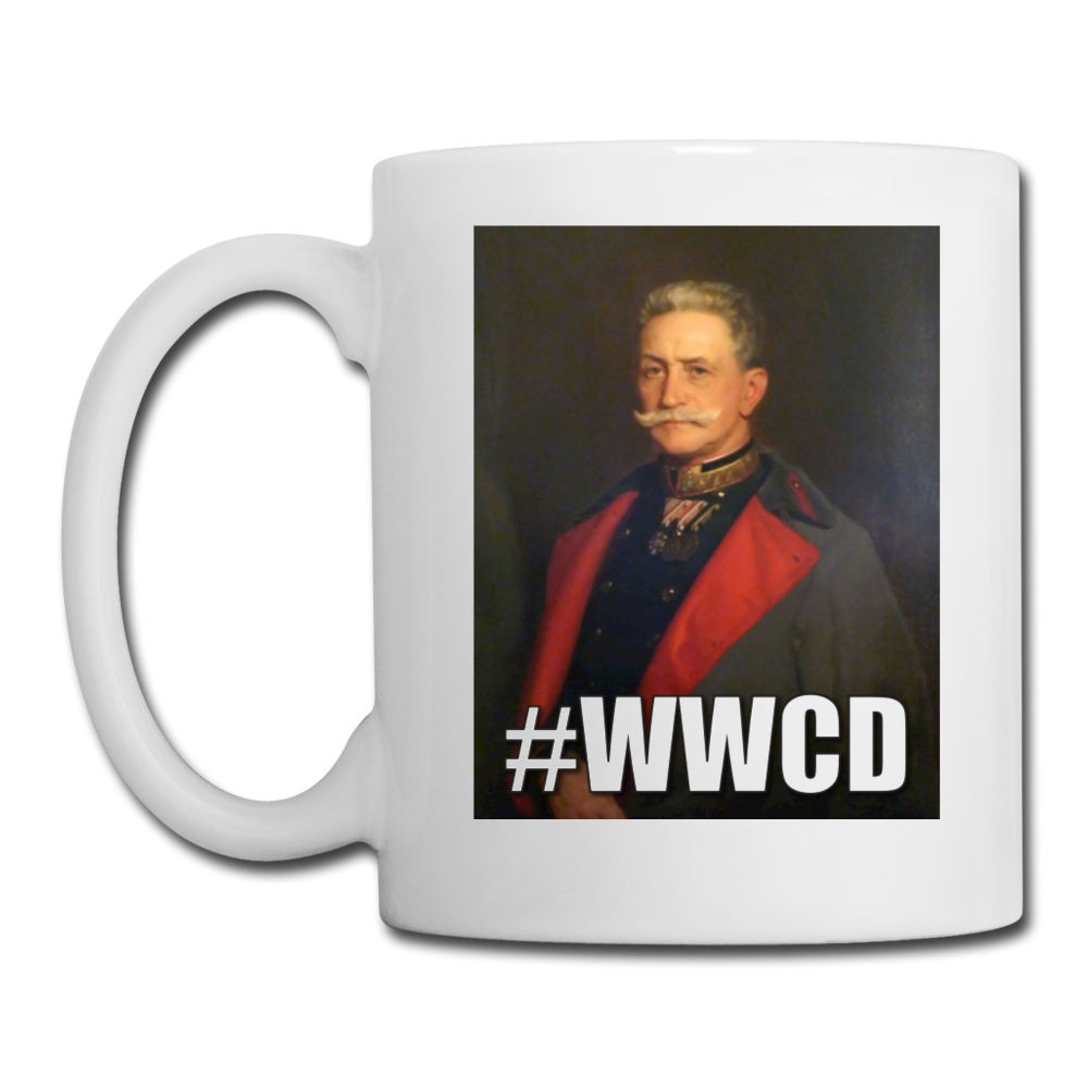 Conrads egna mugg! #WWCD - vit