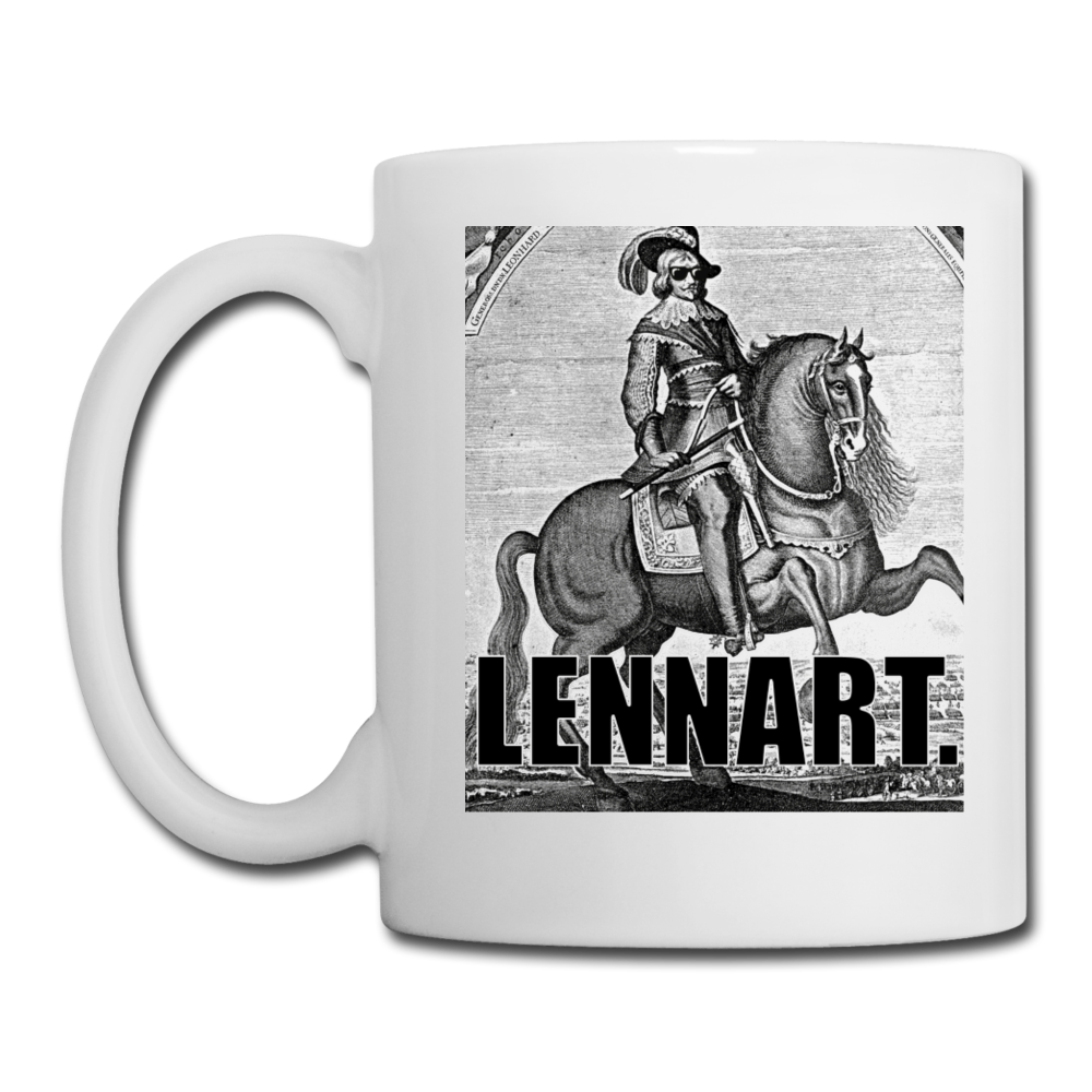 Lennart. Punkt. - vit