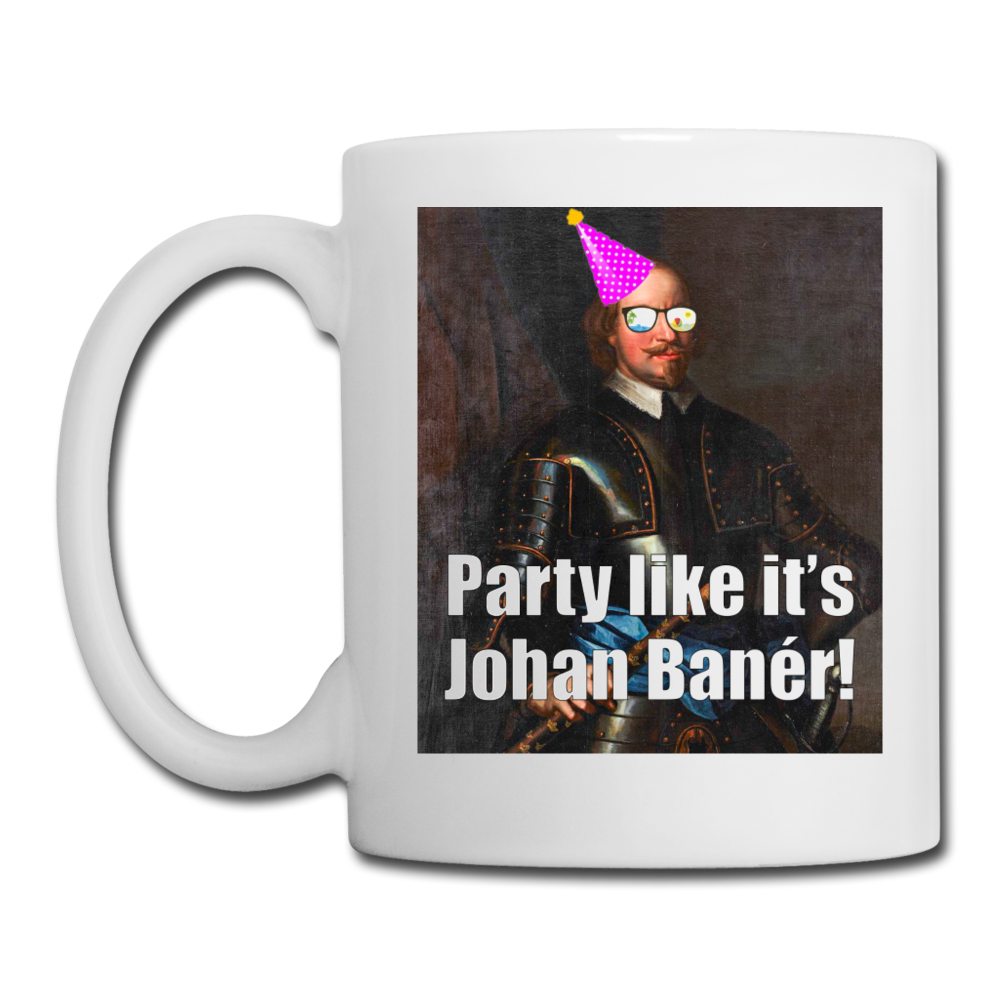 Party like it's Johan Banér! - vit