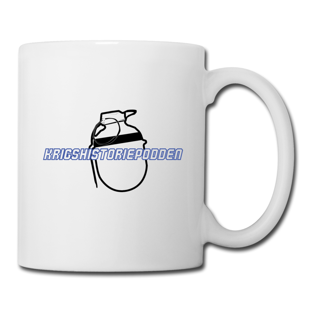 #WWCD mugg (med originallogga!) - vit