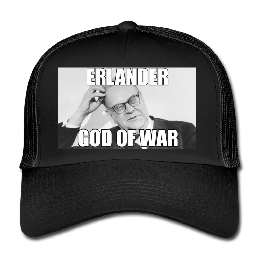 Erlander – God of War (truckerkeps-edition!) - svart/svart