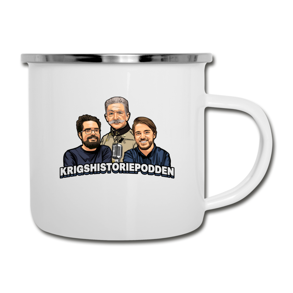 Danskjävlar! (emaljmuggs-edition!) - vit