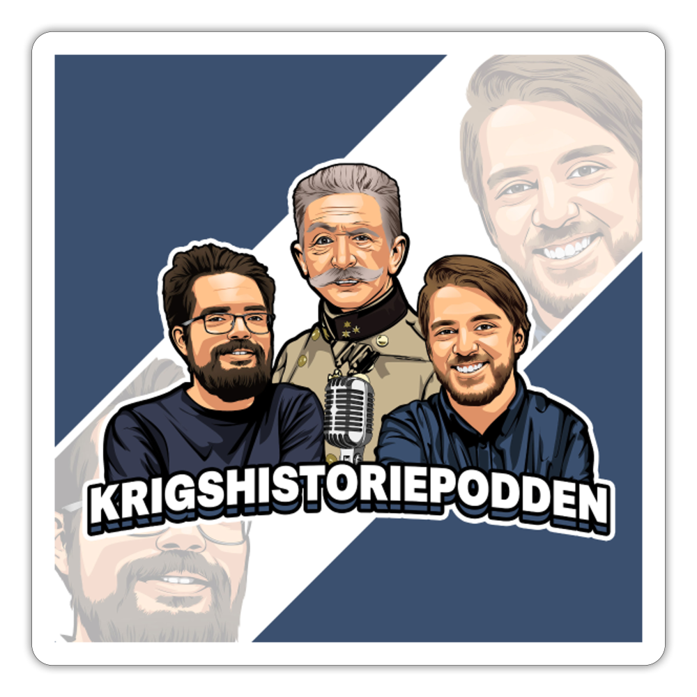 KHP loggan (stickers) - matt vit
