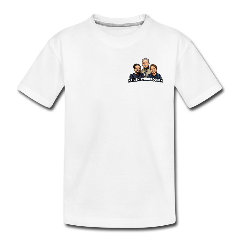 Lägg ner fem dagis köp en Viggen (småbarns t-shirt edition!) - vit