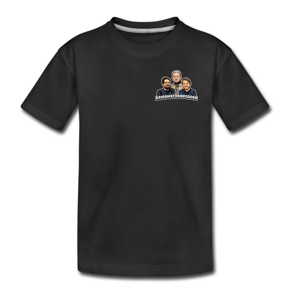 Lägg ner fem dagis köp en Viggen (småbarns t-shirt edition!) - svart