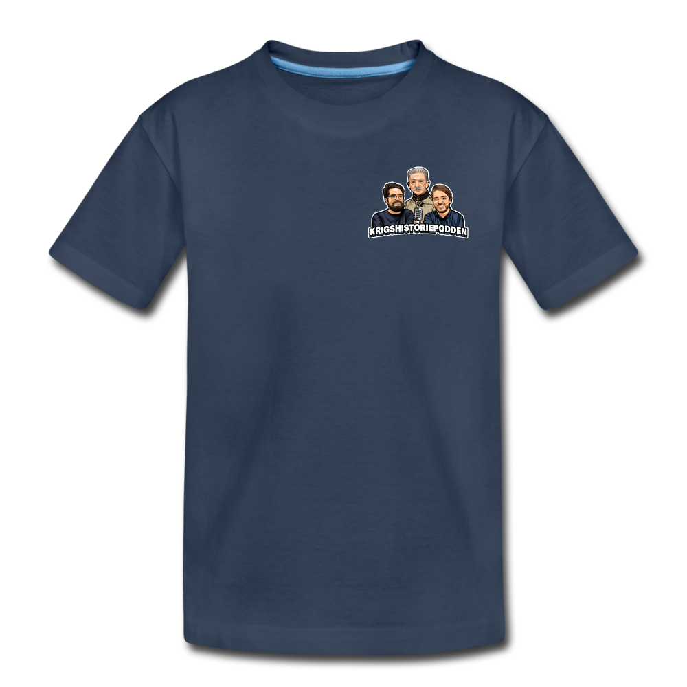 Lägg ner fem dagis köp en Viggen (småbarns t-shirt edition!) - marinblå