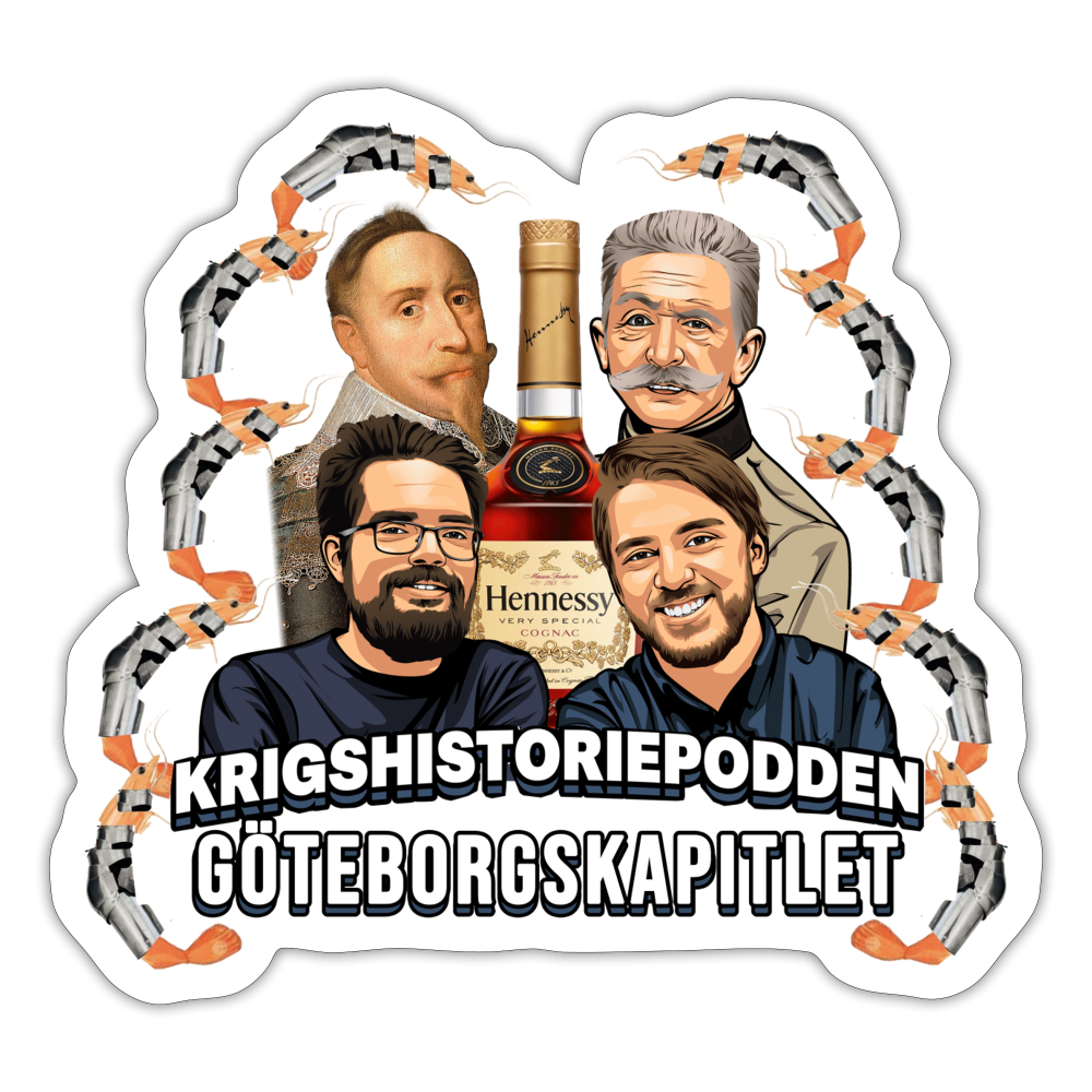 Göteborgskapitlet (sticker) - white matte