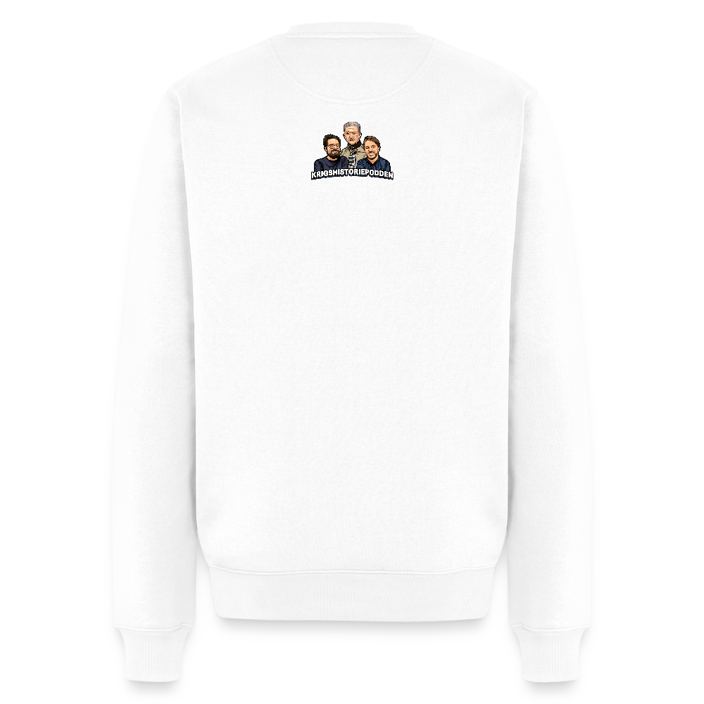 Michel Ney fryser aldrig! (Premiumtröja herr-edition) - vit