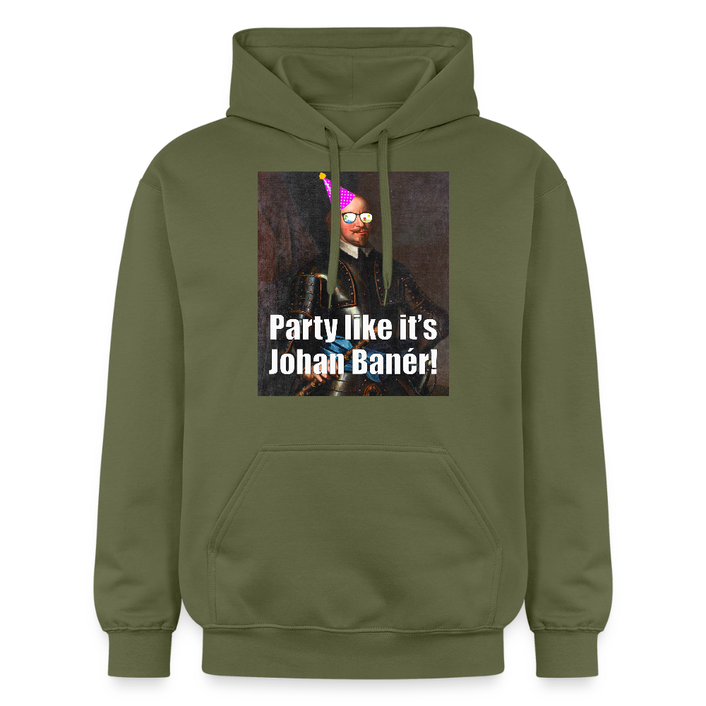 Party like it's Johan Banér! luvtröja unisex-edition - Militärgrön
