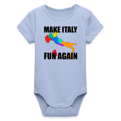 Make Italy Fun Again (Ekologisk kortärmad babybody-edition) - himmel