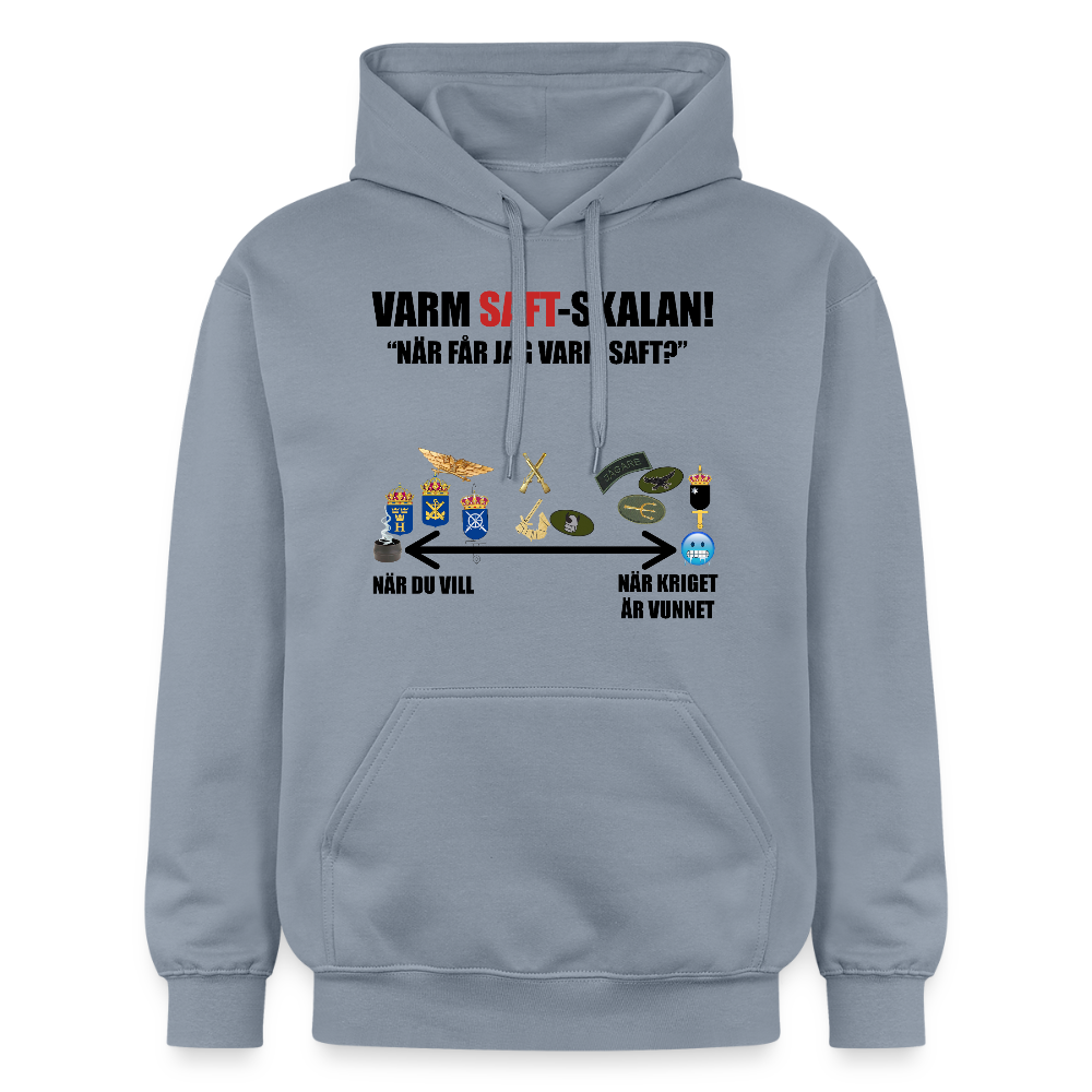 Varm saft-skalan (luvtröja unisex-edition) - blå