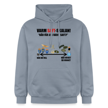 Varm saft-skalan (luvtröja unisex-edition) - blå