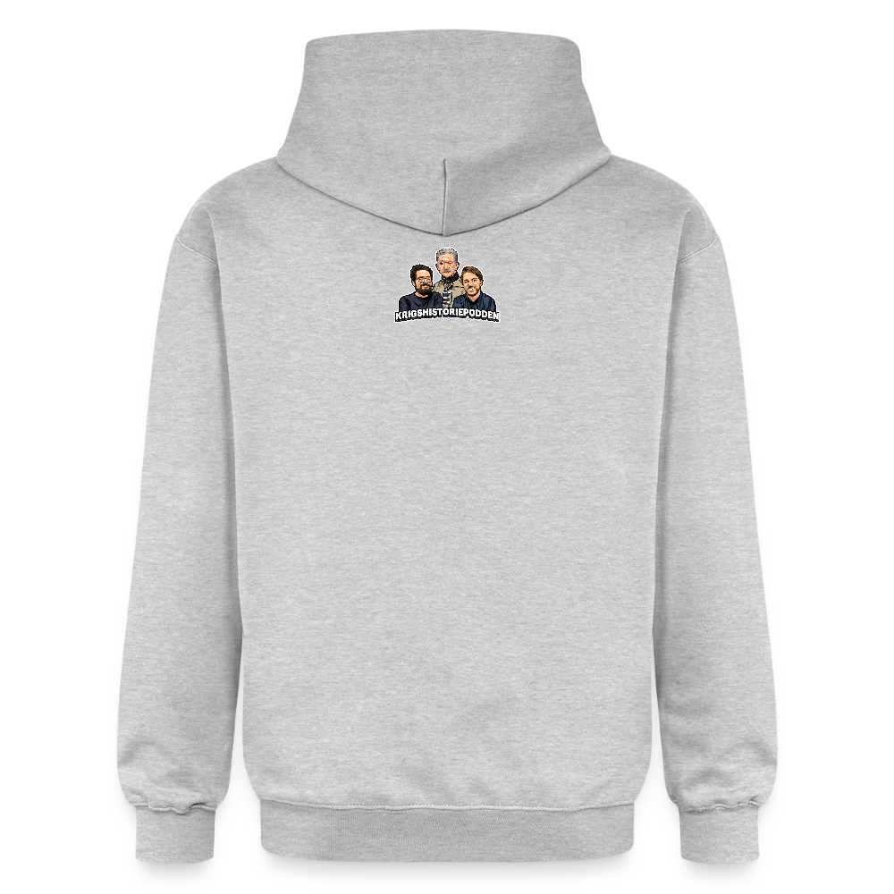 Karl X & boysen (luvtröja unisex-edition) - ljusgråmelerad