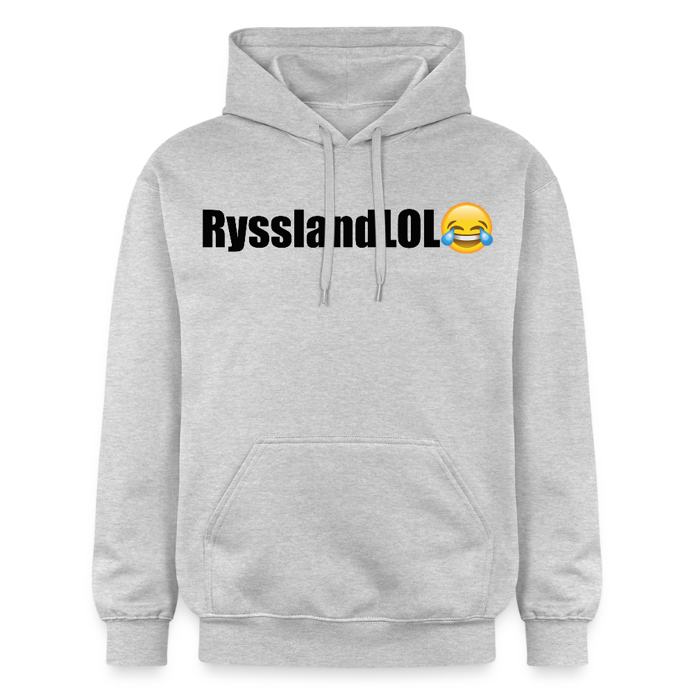 RysslandLOL (luvtröja unisex-edition) - ljusgråmelerad