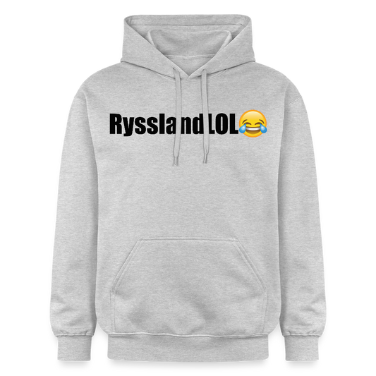 RysslandLOL (luvtröja unisex-edition) - ljusgråmelerad