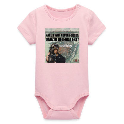 Danzig delenda est (Ekologisk kortärmad babybody-edition) - ljusrosa