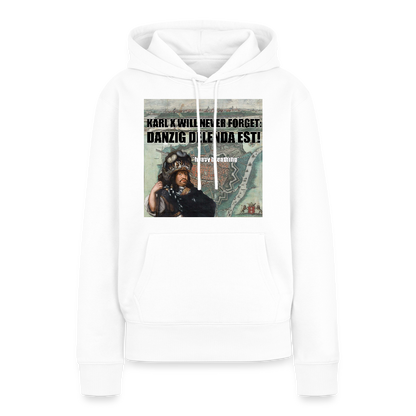 Danzig delenda est (Premiumluvtröja dam-edition) - vit
