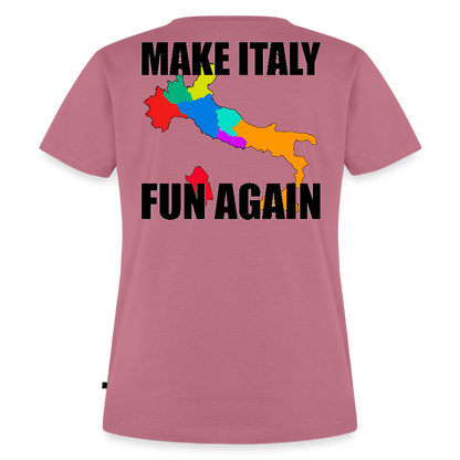Make Italy Fun Again (Premium-T-shirt dam-edition) - malvafärgad