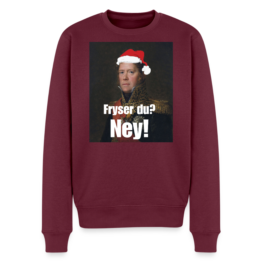 Michel Ney fryser aldrig! (Premiumtröja herr-edition) - vinröd 