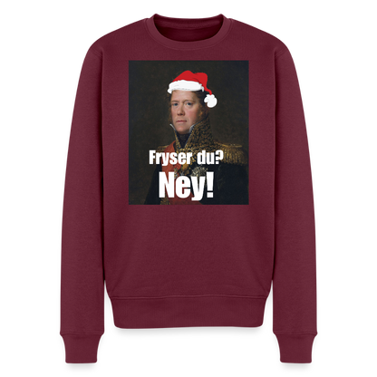 Michel Ney fryser aldrig! (Premiumtröja herr-edition) - vinröd 