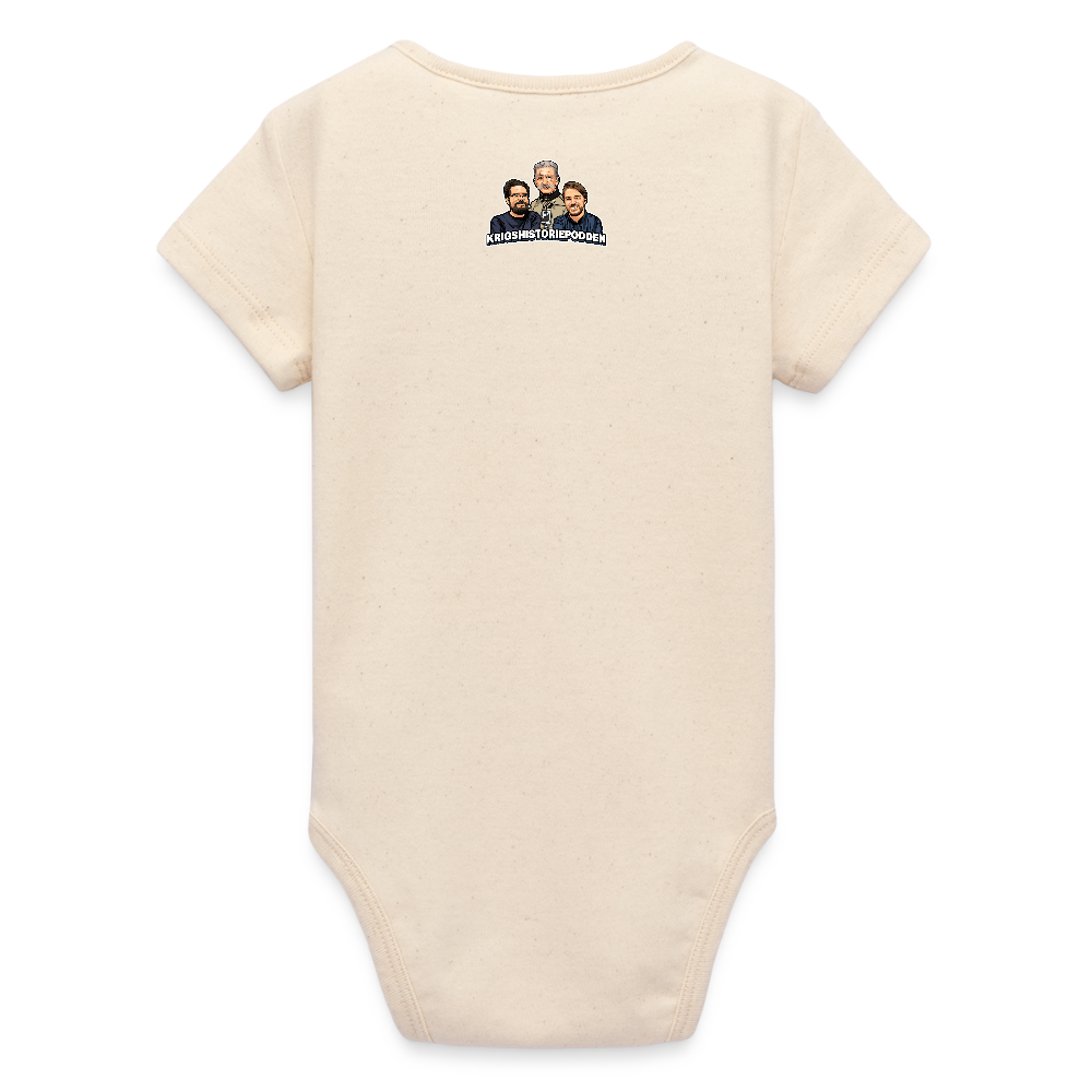Sankt Conrads lärjungar (ekologisk kortärmad babybody-edition) - vitgrå