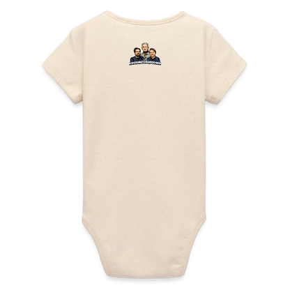 Sankt Conrads lärjungar (ekologisk kortärmad babybody-edition) - vitgrå