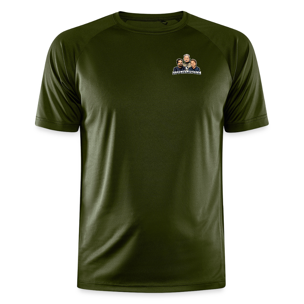 Åt helvete med Putin (tränings-T-shirt herr-edition) - mossgrön