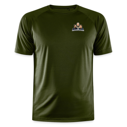 Åt helvete med Putin (tränings-T-shirt herr-edition) - mossgrön
