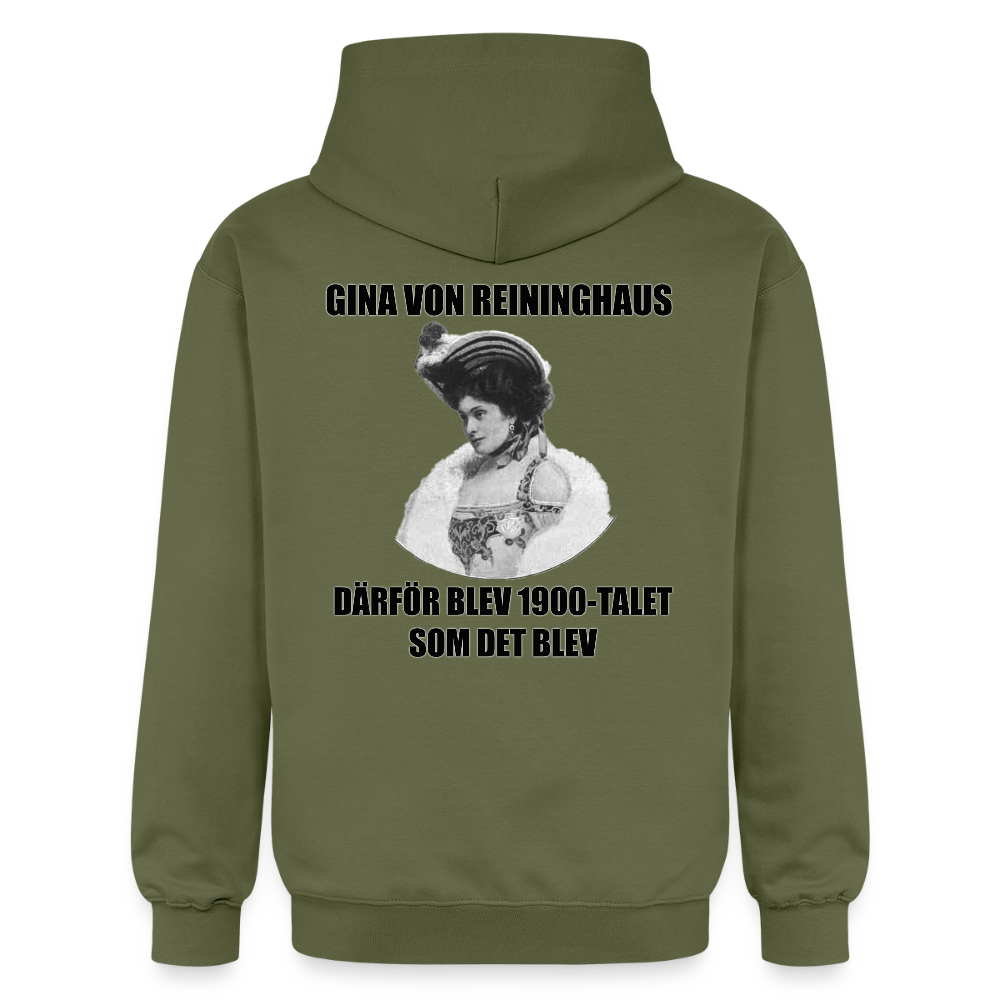 Gina von Reininghaus (luvtröja unisex-edition) - Militärgrön