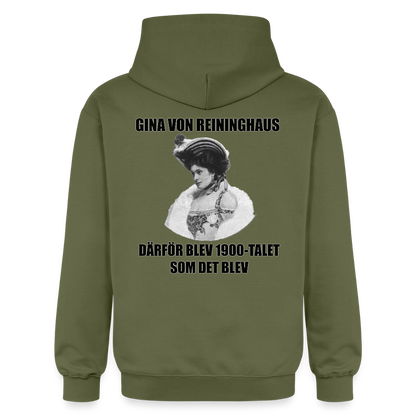 Gina von Reininghaus (luvtröja unisex-edition) - Militärgrön