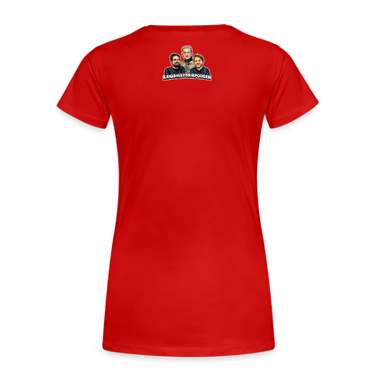 Danzig delenda est (ekologisk premium-T-shirt dam-edition) - röd