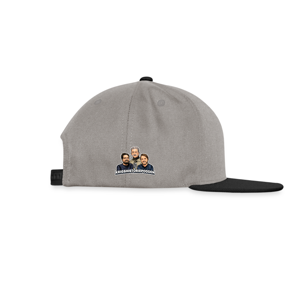 OK Böhmer (Snapbackkeps-edition) - grafitgrå/svart