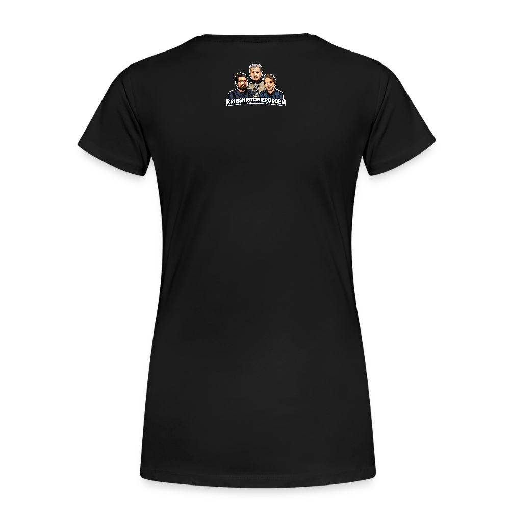 Karl X & boysen (ekologisk premium-T-shirt dam-edition) - svart