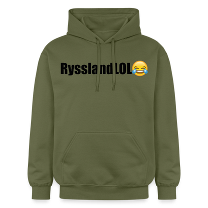 RysslandLOL (luvtröja unisex-edition) - Militärgrön