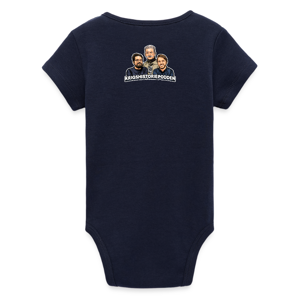 Lägg ner fem dagis – köp en Viggen! (babybody-edition) - marinblått