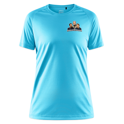 Åt helvete med Putin (tränings-T-shirt dam-edition) - hawaiiblå