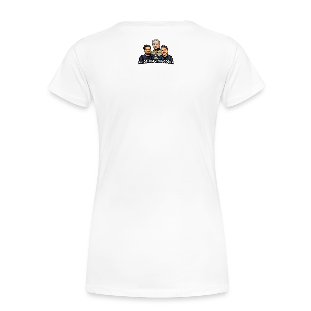 Karl X & boysen (ekologisk premium-T-shirt dam-edition) - vit