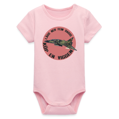Lägg ner fem dagis – köp en Viggen! (babybody-edition) - ljusrosa