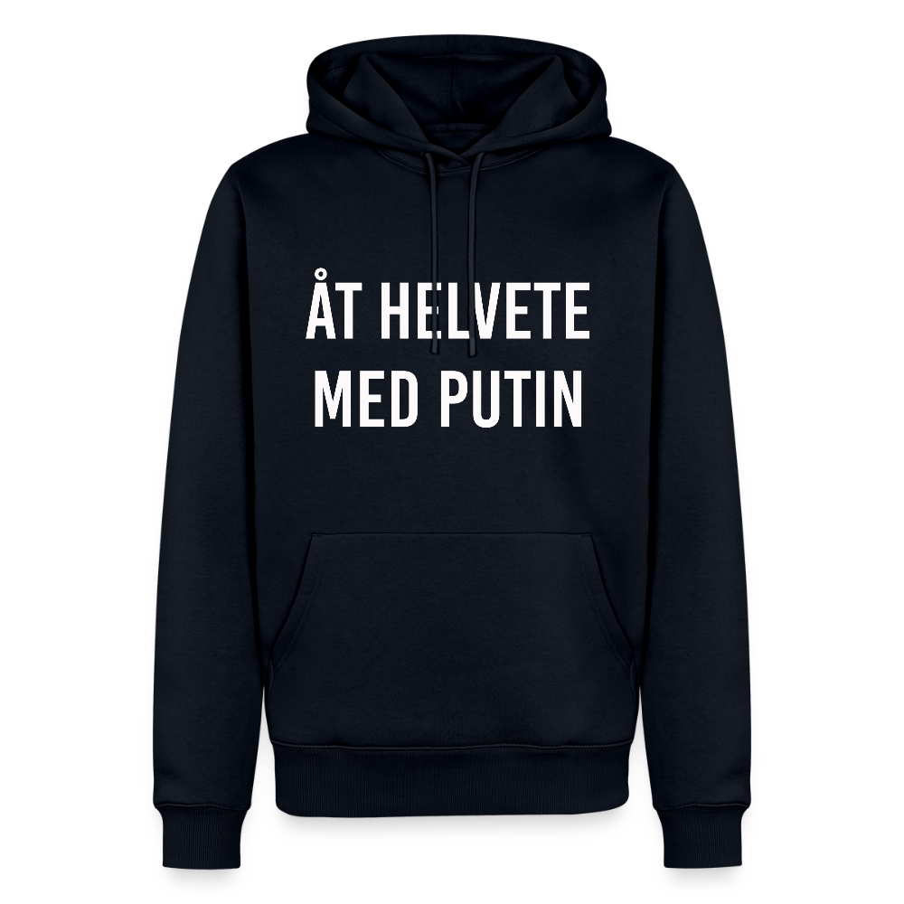 Åt helvete med Putin (Premiumluvtröja herr-edition) - marinblå